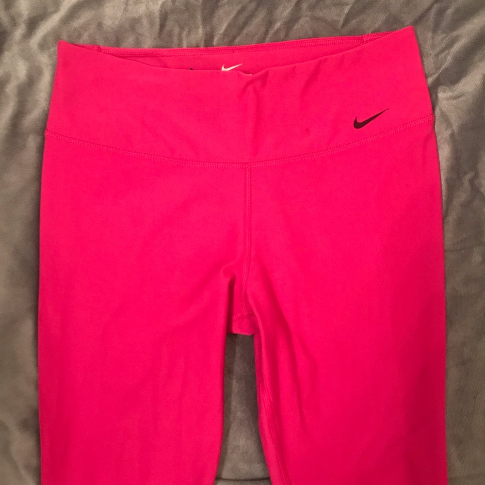 Nike Legendary Full Length Workout Leggings- Pink